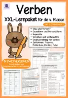 Vorschau - Unterrichtsreihen - XXL Lernpaket Verben: Grundform, Personalform, Imperativ, Vorsilben, Großschreibung von Verben, Zeitformen (Präsens, Präteritum, Perfekt, Futur) - Seite 1