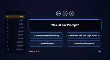 Vorschau - Spiele - Wissens-Millionär - Digitale Kompetenz und KI - Seite 1