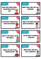 Vista previa - Juegos / Gamificación - 50 JOBS Conversation Cards (Level A2) - página 2
