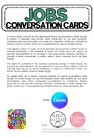 Vorschau - Stationenlernen - 50 JOBS Conversation Cards (Level A2) - Seite 1