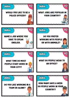anteprima - Materiale interattivo - 50 JOBS Conversation Cards (Level A2) - Pagina 3