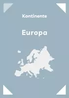 Vorschau - Arbeitsblätter - Kontinente: Europa - Deckblatt