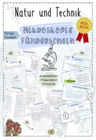 Vorschau - Stundenentwürfe - Mikroskop Führerschein | Natur und Technik 5 | sofort einsetzbare schülerzentrierte Unterrichtsstunden - Deckblatt