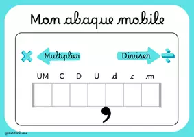 Aperçu - Apprentissages en autonomie - Outil - abaque mobile - Page de couverture