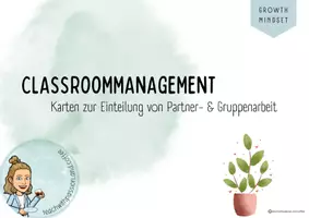 Vorschau - Bildkarten - Growth-Mindset-Karten für Partner- und Gruppenarbeit - Deckblatt