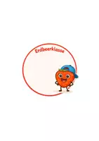 Vorschau - Bildkarten - Namensschilder mit Erdbeeren für den Tisch und zum Anhängen - Deckblatt