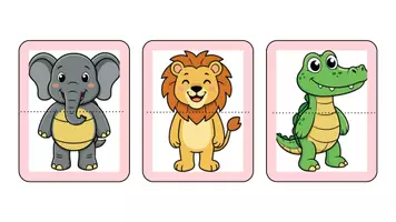 anteprima - Flashcard - Gioco degli animali fantastici. - Pagina 2