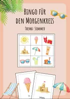 Vorschau - Spiele - Sommer Bingo für den Morgenkreis - Deckblatt