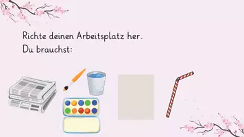 Vorschau - Präsentationen/Tafelbilder - Kalenderblatt April (Kunstwerk: blühender Baum) - Seite 3