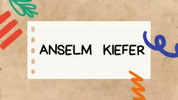 Vista previa - Presentaciones - Arts and crafts -Anselm Kiefer - página 1