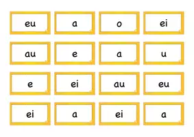 Vorschau - Spiele - Blitzlesen Keynote-App - Laute Silben Wörter Sätze Texte - Seite 3