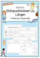 Vorschau - Arbeitsblätter - Miniheft Stützpunktvorstellungen Längen - Deckblatt