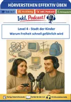 Vorschau - Unterrichtsreihen - 📘📄✍️ 4x Lesetests, Klassenarbeit, Podcast, Lesetagebuch, Lapbook & 🎲 Brettspiel am Beispiel von „Level 4 – Stadt der Kinder“ von Andreas Schlüter Komplettpaket für den Deutschunterricht - Seite 1