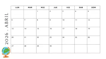 Vista previa - Para docentes: organización, planificación y formación - Hojas calendario 2026 - página 3