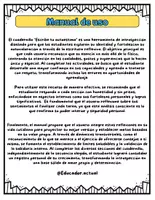 Vista previa - Hojas de trabajo - Cuadernillo Escribe tu autoestima - página 2