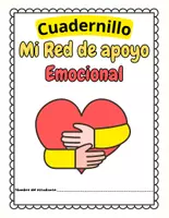 Vista previa - Hojas de trabajo - Cuadernillo Mi red de apoyo emocional - página 1