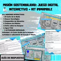 Vista previa - Hojas de trabajo - Actividades de sostenibilidad secundaria - DIA DE LA TIERRA - Portada
