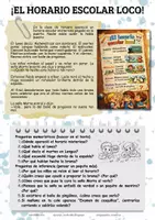 Vista previa - Hojas de trabajo - LECTURAS COTIDIANAS + DIBUJOS - página 3