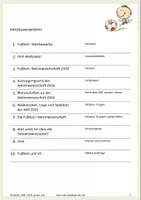 Vorschau - Arbeitsblätter - Materialpaket: Fußball-WM 2026 Ampelhefte - Seite 1