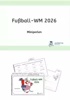 Vorschau - Arbeitsblätter - Miniperlen Fußballweltmeisterschaft 2026 - Deckblatt