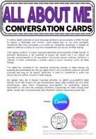 Vorschau - Spiele - All About Me Conversation Cards A2 Level CEFR - Seite 1