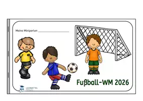Vorschau - Arbeitsblätter - Miniperlen:Fußball-WM 2026 Unterstufe - Seite 1