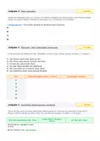 Vorschau - Test - LZK Deutsch Klasse 4 – Satzglieder: Subjekt, Prädikat, Objekt & Adverbiale Bestimmungen - Seite 1