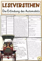 Vorschau - Arbeitsblätter - Die Erfindung des Automobils (Carl Benz, 1886), Lesen und Verstehen Arbeitsblätter mit Lesetext, Fragen - Deckblatt