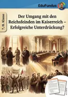Vorschau - Arbeitsblätter - AB - Bismarcks Umgang mit den „Reichsfeinden“ - Deckblatt