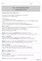 Vorschau - Arbeitsblätter - Lesespurgeschichte Herbst – Der verschwundene Kürbis | Mit Lösungen & Bildern (Klasse 2) - Seite 3