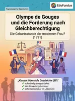 Vorschau - Klassenarbeiten - Klausur Geschichte EF: Französische Revolution – Olympe de Gouges: Rechte der Frau (inkl. Erwartungshorizont) - Deckblatt