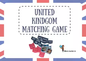 Vista previa - Juegos / Gamificación - United Kingdom: Matching game - Portada
