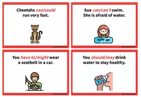 Vorschau - Spiele - MODAL VERBS – Board Game (60 Sentences) - Seite 3