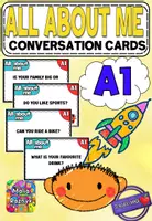 Vorschau - Spiele - My First Conversations: 50 "All About Me" Cards Level A1 - Deckblatt