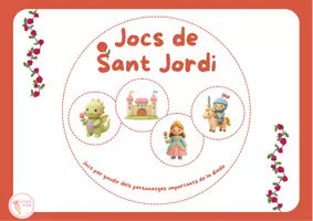 Vista previa - Juegos / Gamificación - JOCS SANT JORDI🎲🐉🌹 - página 1