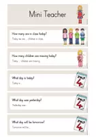 Vorschau - Anderer Materialtyp - Mini Teacher Material für den Stundeneinstieg - Seite 1