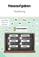 Vorschau - Präsentationen/Tafelbilder - Hausaufgaben - Visualisierung (Tafelmaterial) - Deckblatt