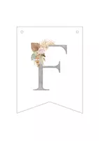 Vista previa - Decoración del aula - Banderines decorativos: "FEBRERO" (Estilo boho) - Portada