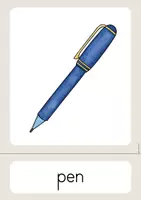Vorschau - Bildkarten - Bild- und Wortkarten School Things (Schulsachen) - Seite 3