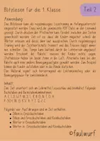 Vorschau - Präsentationen/Tafelbilder - Blitzlesen für die 1. Klasse (Teil 2) - Vier Ausführungen - Seite 1