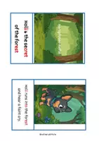Vorschau - Fördermaterial/Inklusion - Holli und das Waldgeheimnis - Englisch lernen | Silbengeschichte für Erstleser: innen - Seite 3