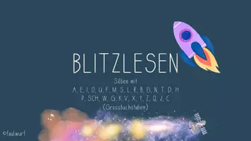 Vorschau - Präsentationen/Tafelbilder - Blitzlesen für die 1. Klasse (Teil 2) - Vier Ausführungen - Seite 3