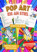 Vorschau - Eis am Stiel Pop Art Kunst - Deckblatt