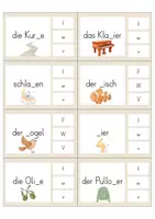 Vorschau - Fördermaterial/Inklusion - Klammerkarten V, W oder F - Seite 3
