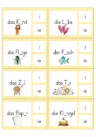 Vorschau - Fördermaterial/Inklusion - Klammerkarten i:ie - Deckblatt