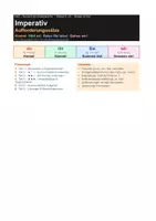 Vorschau - Arbeitsblätter - DaZ: Imperativ: Aufforderungssätze | du ihr Sie wir | 4 Formen & unregelmäßige Verben | Niveau A1/A2 | Klasse 5–10 | differenziert - Deckblatt