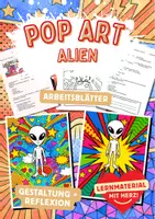 Vorschau - Pop Art Alien - Deckblatt