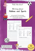 Vorschau - Arbeitsblätter - Writing about Hobbies and Sports (motivierende englische Schreibaufgabe) - Deckblatt
