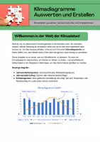 Vorschau - Stundenentwürfe - Klimadiagramme verstehen und erstellen - Schritt‑für‑Schritt - Seite 1