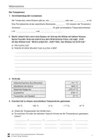 Vorschau - Stundenentwürfe - Physik kompetenzorientiert: Wärmelehre 1 - Seite 1